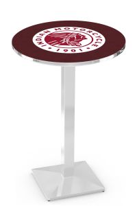 Indian Motorcycle Head Logo Chrome L217 Pub Table