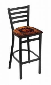 Indian Motorcycle Distressed Barn Wood Holland Bar Stool L004