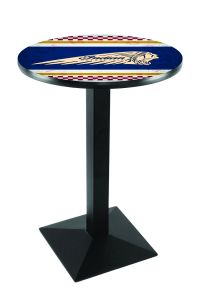 Indian Motorcycle Black Wrinkle L217 Pub Table with Cafe Racer 3