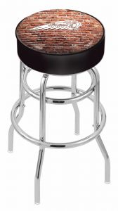 Indian Motorcycle L7C1 Retro Bar Stool with Brick Wall