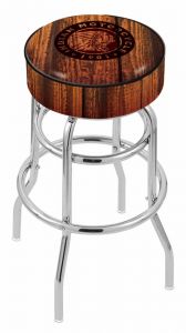 Indian Motorcycle L7C1 Retro Bar Stool with Barn Wood