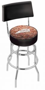 Indian Motorcycle L7C4 Retro Bar Stool with Brick Wall