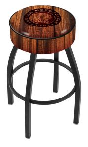 Indian Motorcycle Holland Bar Stool L8B1 with Barn Wood
