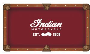 Indian Motorcycle (Script) Pool Table Cloth